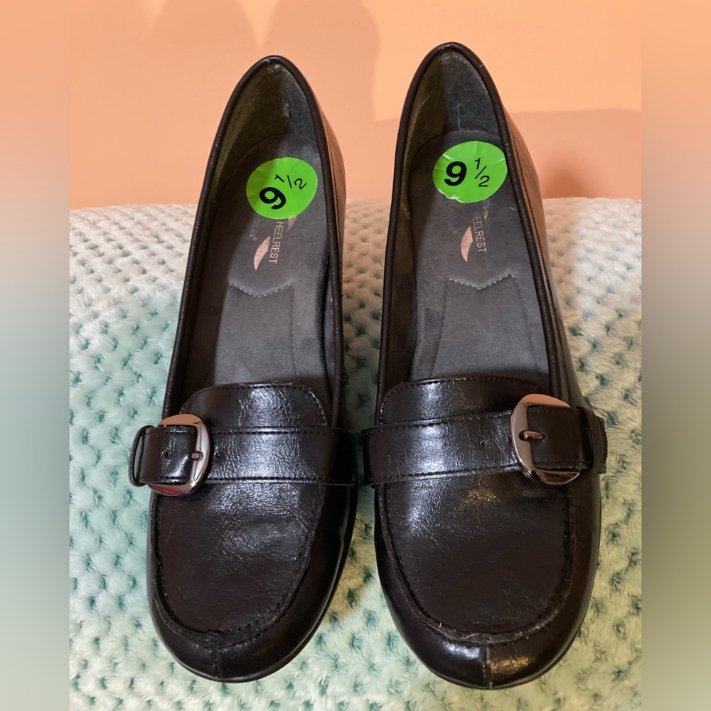 A2 by Aerosoles, Barista Heels, Black. Sz 9-1/2 M. NWOT
